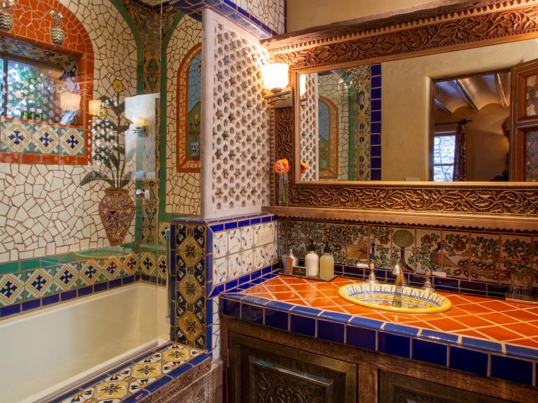 Premium Two Bedroom Suite Bathroom with deep soaking tub