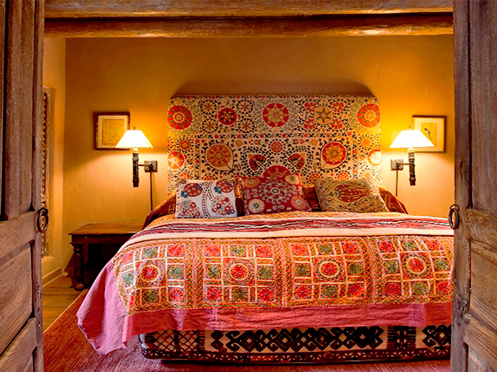 Two bedroom suite king bedroom The Inn of The Five Graces