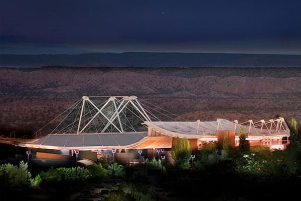 The Santa Fe Opera House at Night 