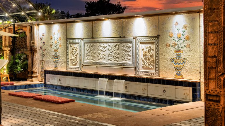 The Soaking Pool at the Inn of The Five Graces Spa