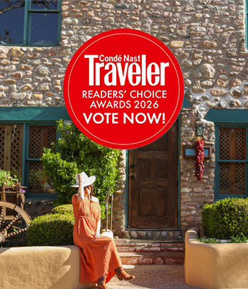 Conde Nast Traveler Readers Choice Vote Now Pop Up The Inn of The Five Graces