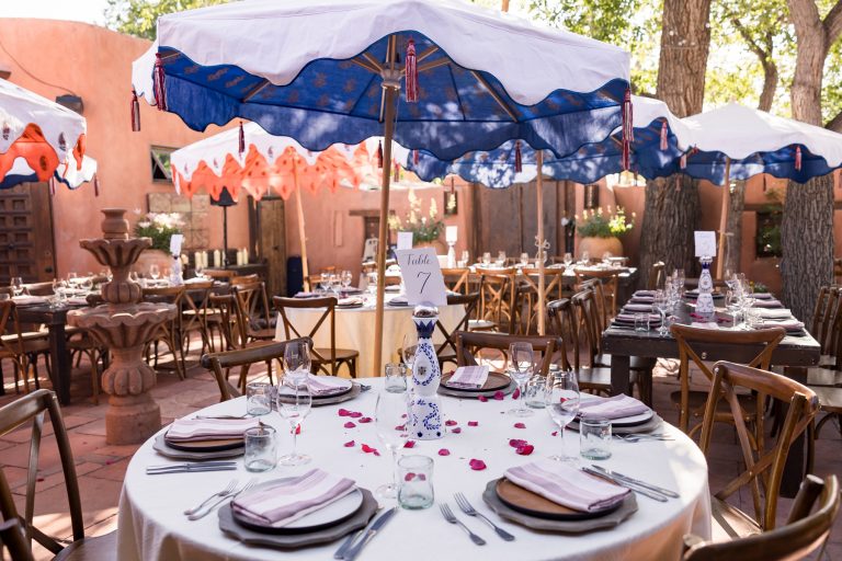 Pink Adobe Rehearsal Dinner at The Inn of The Five Graces