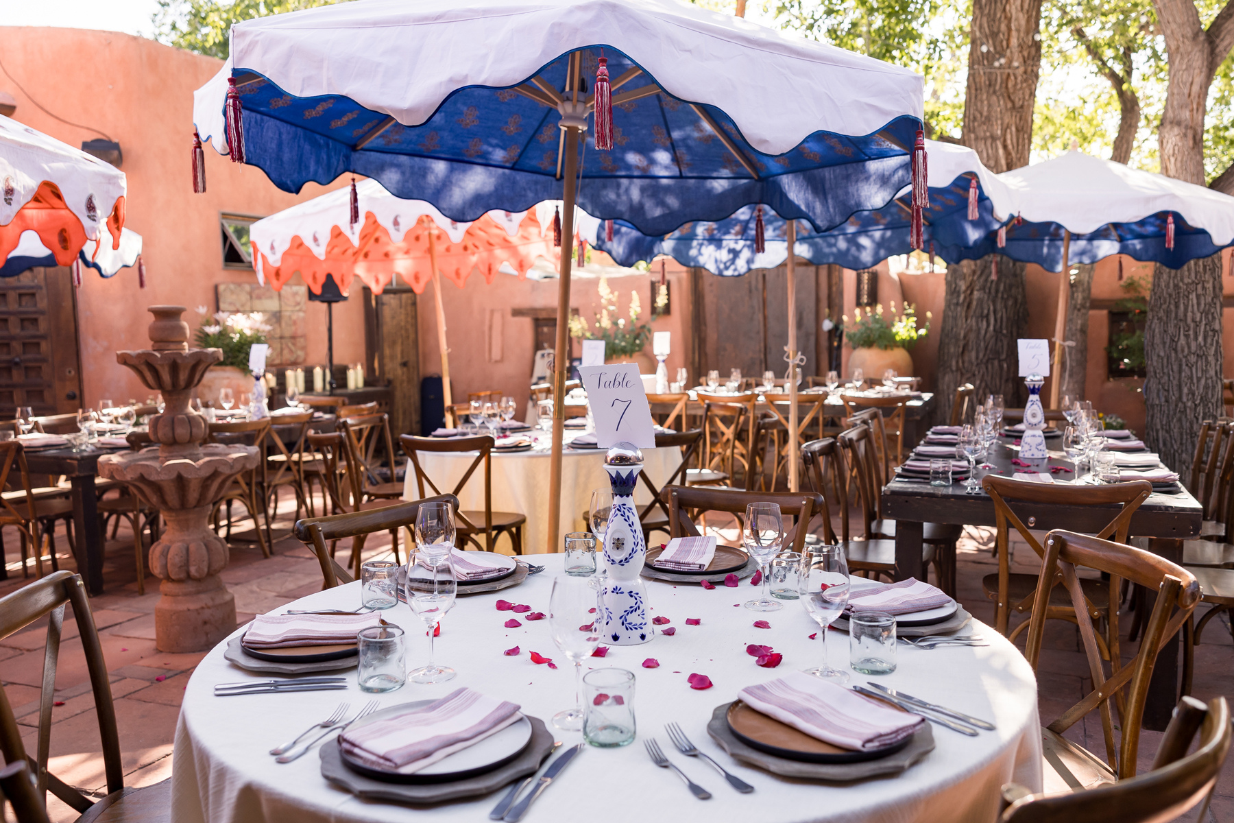 Pink Adobe Rehearsal Dinner at The Inn of The Five Graces